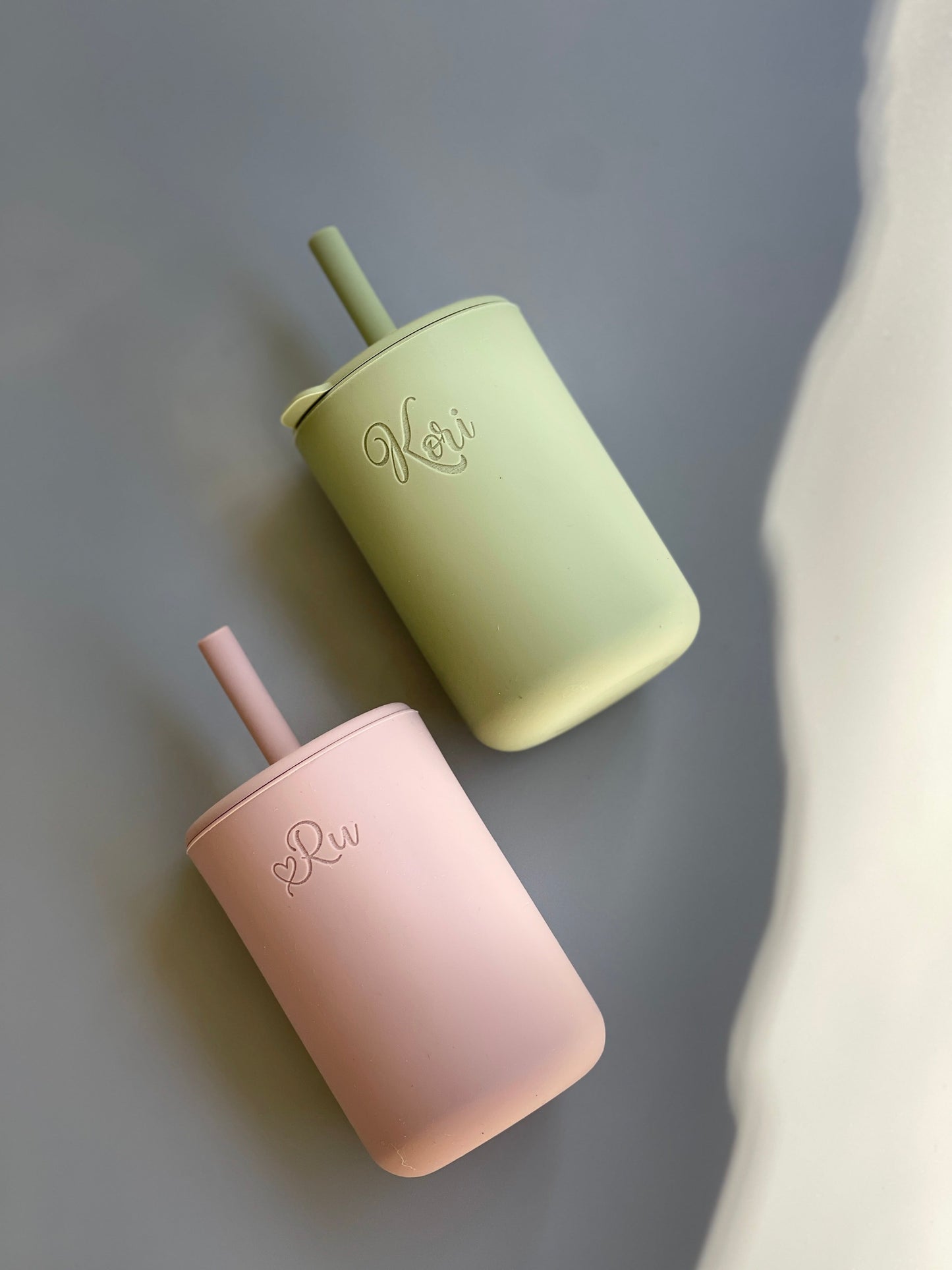 Personalized Silicone Sippy Cup
