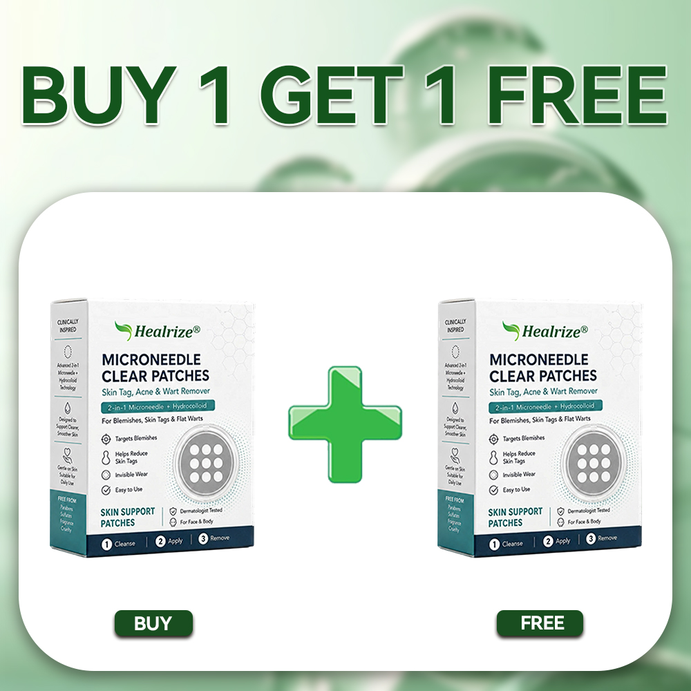 ✅🇦🇺𝐇𝐞𝒂𝒍𝗿𝗶𝙯𝙚®2-in-1 Microneedle & Hydrocolloid Patch💝| Removes Raised Moles, Acne, Flat Warts & Skin Tags | Helps Improve Wrinkles, Scars & Blemishes | Invisible Patches for Face & Body