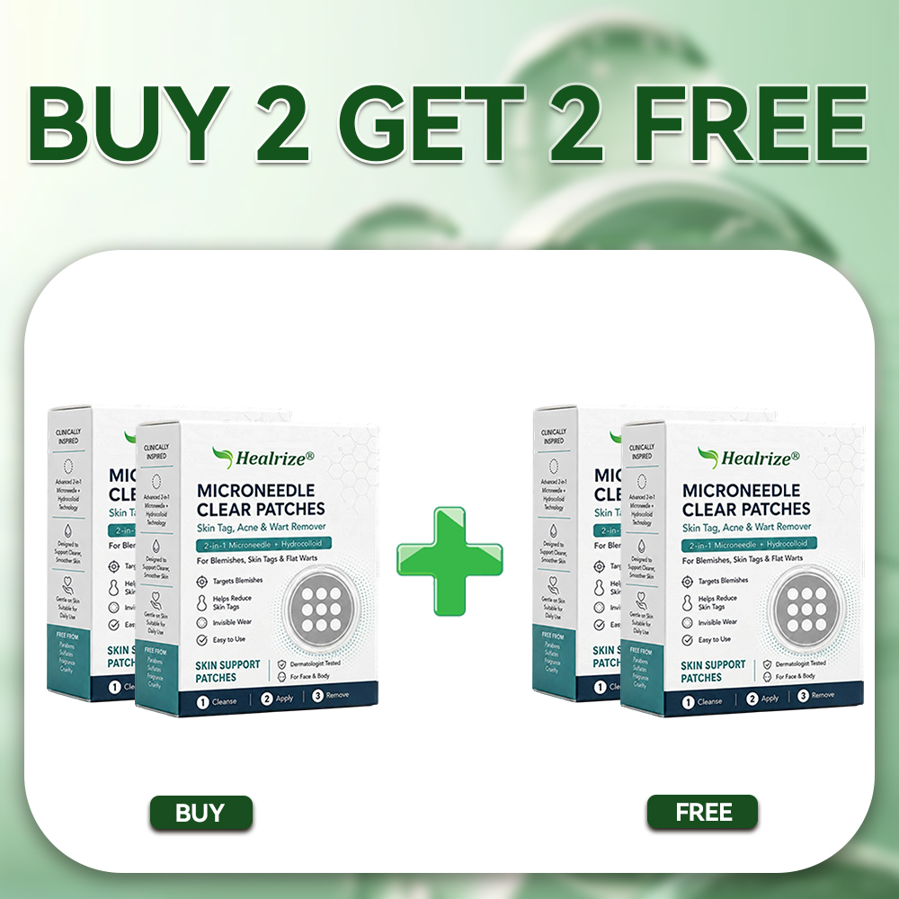 ✅🇦🇺𝐇𝐞𝒂𝒍𝗿𝗶𝙯𝙚®2-in-1 Microneedle & Hydrocolloid Patch💏| Removes Raised Moles, Acne, Flat Warts & Skin Tags | Helps Improve Wrinkles, Scars & Blemishes | Invisible Patches for Face & Body